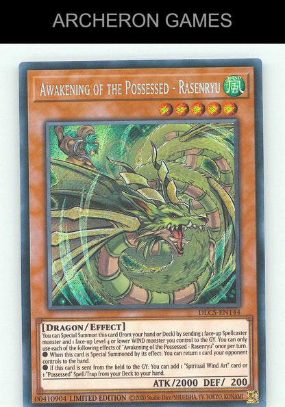 Awakening of the Possessed - Rasenryu SEC YUGIOH Card