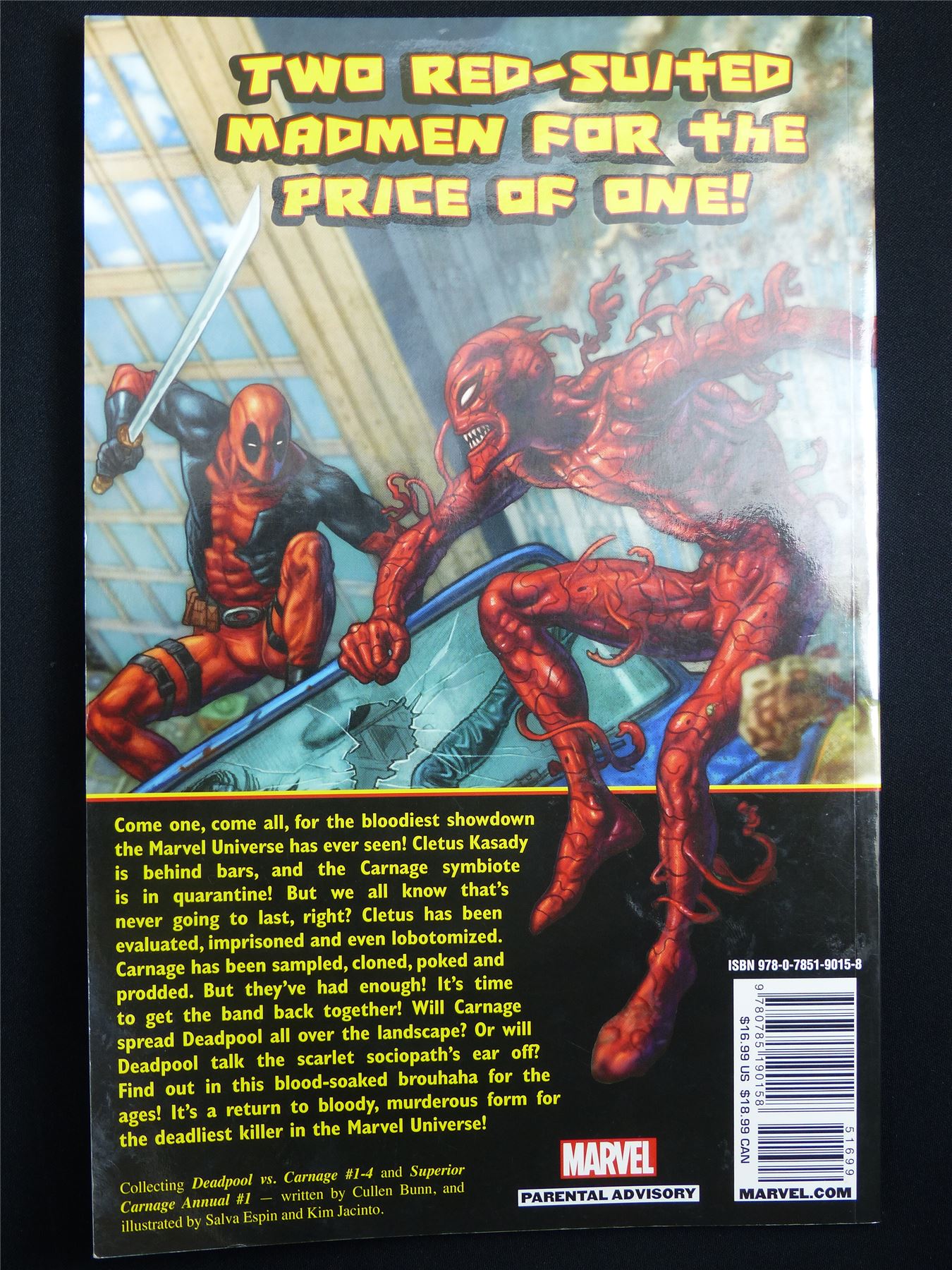 Deadpool vs Carnage - Marvel Graphic Softback #4RH