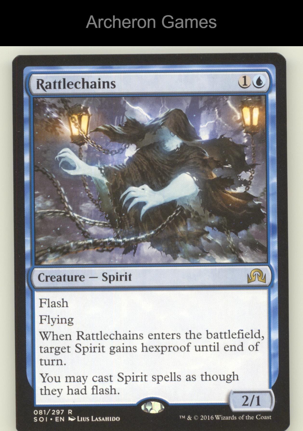 Rattlechains 81 R MTG Card Shadows over Innistrad