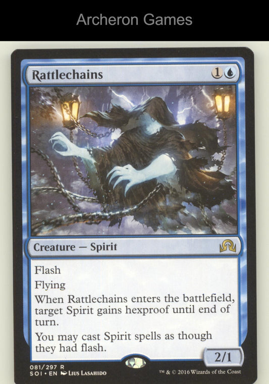 Rattlechains 81 R MTG Card Shadows over Innistrad