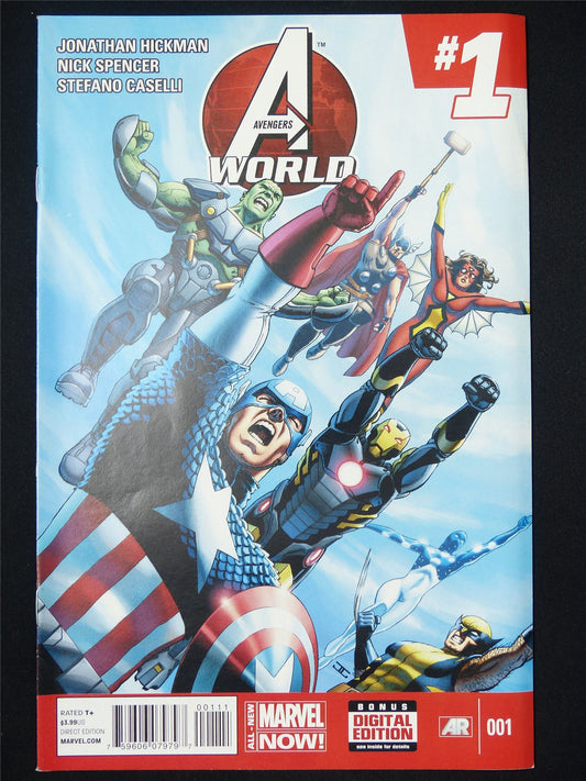 AVENGERS World #1 - Marvel Comic #17N