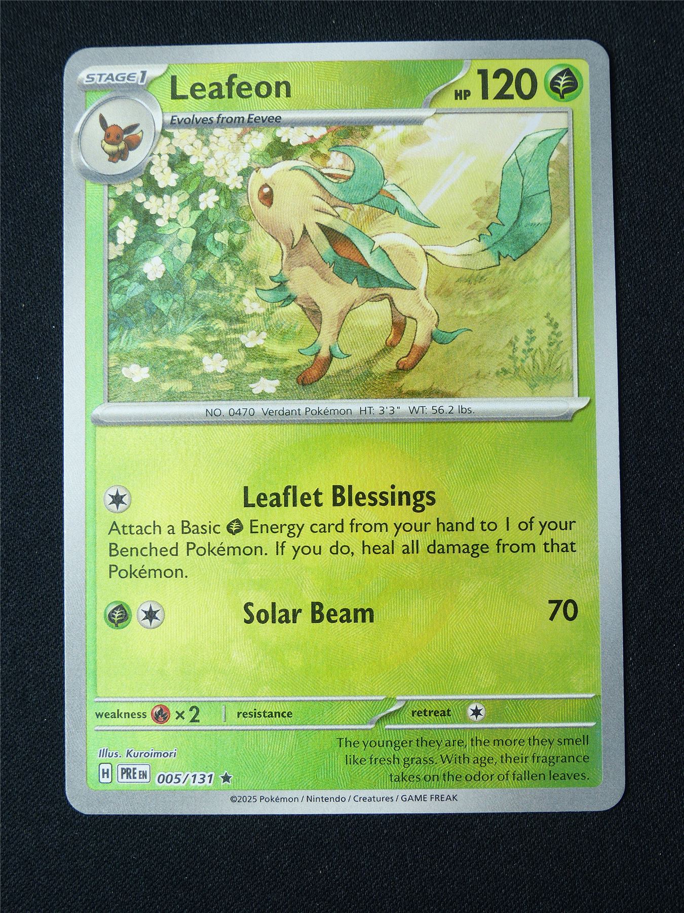 Leafeon 005/131 Poke Ball Holo - Pokemon Card #1XB