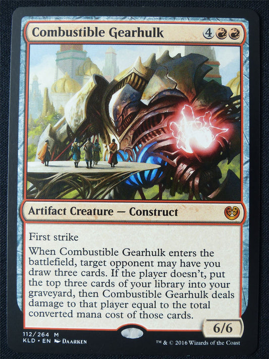 Combustible Gearhulk - KLD - Mtg Card #1N5