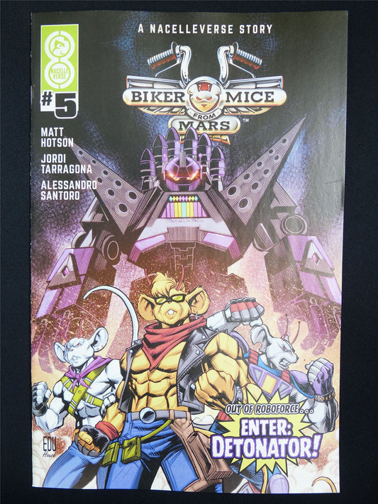 BIKER Mice From Mars #5 - Oct 2025 Nacelleverse Comic #5RP
