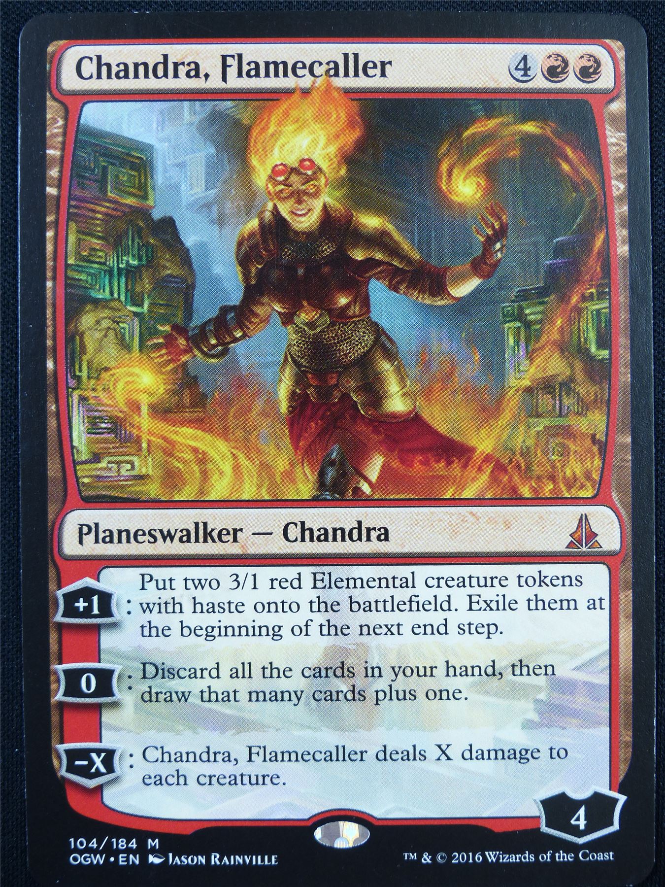 Chandra Flamecaller - OGW - Mtg Card #22B