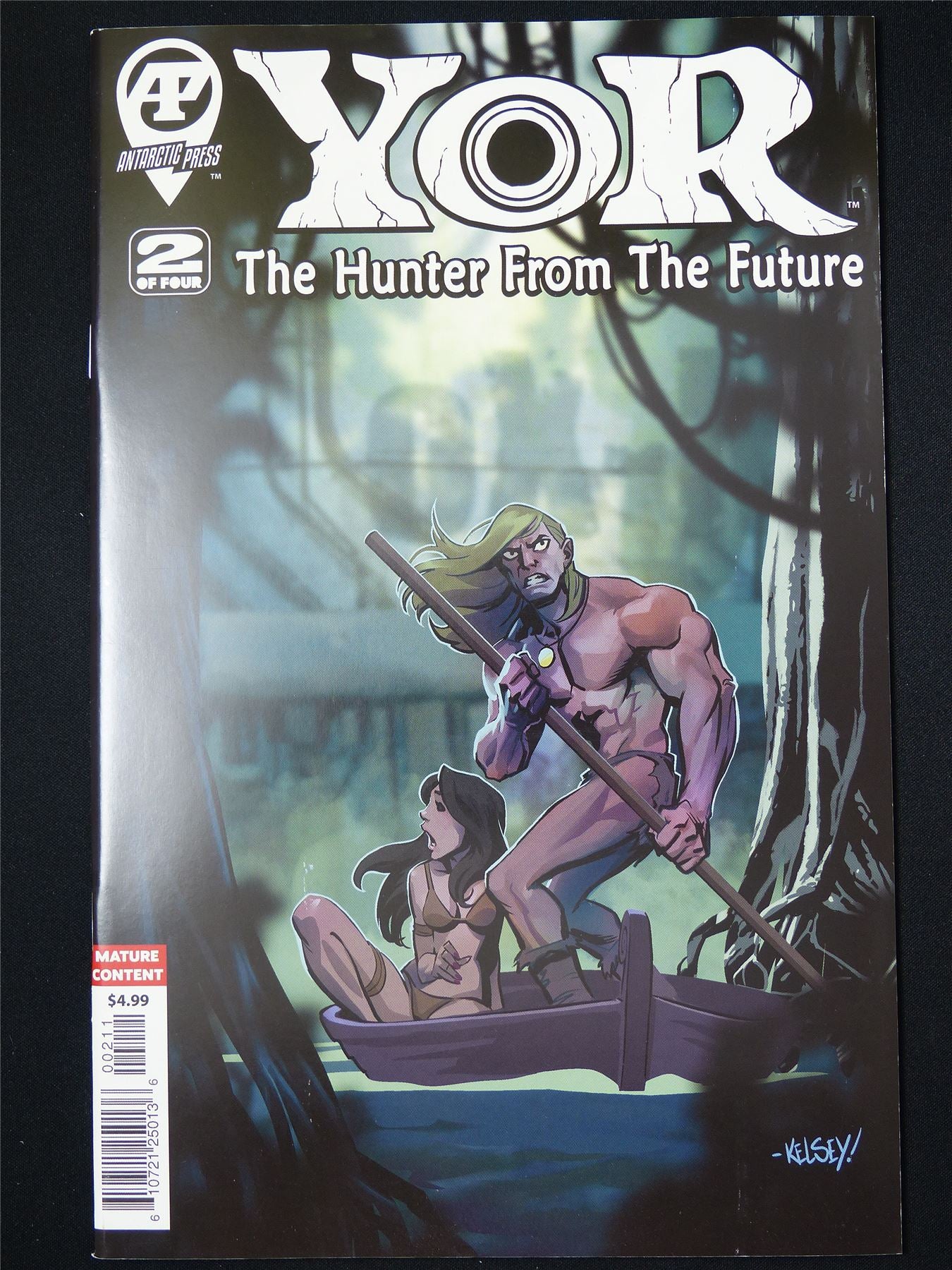 YOR The Hunter From the Future #2 - B&B Oct 2024 Antarctic Press Comic #2JI