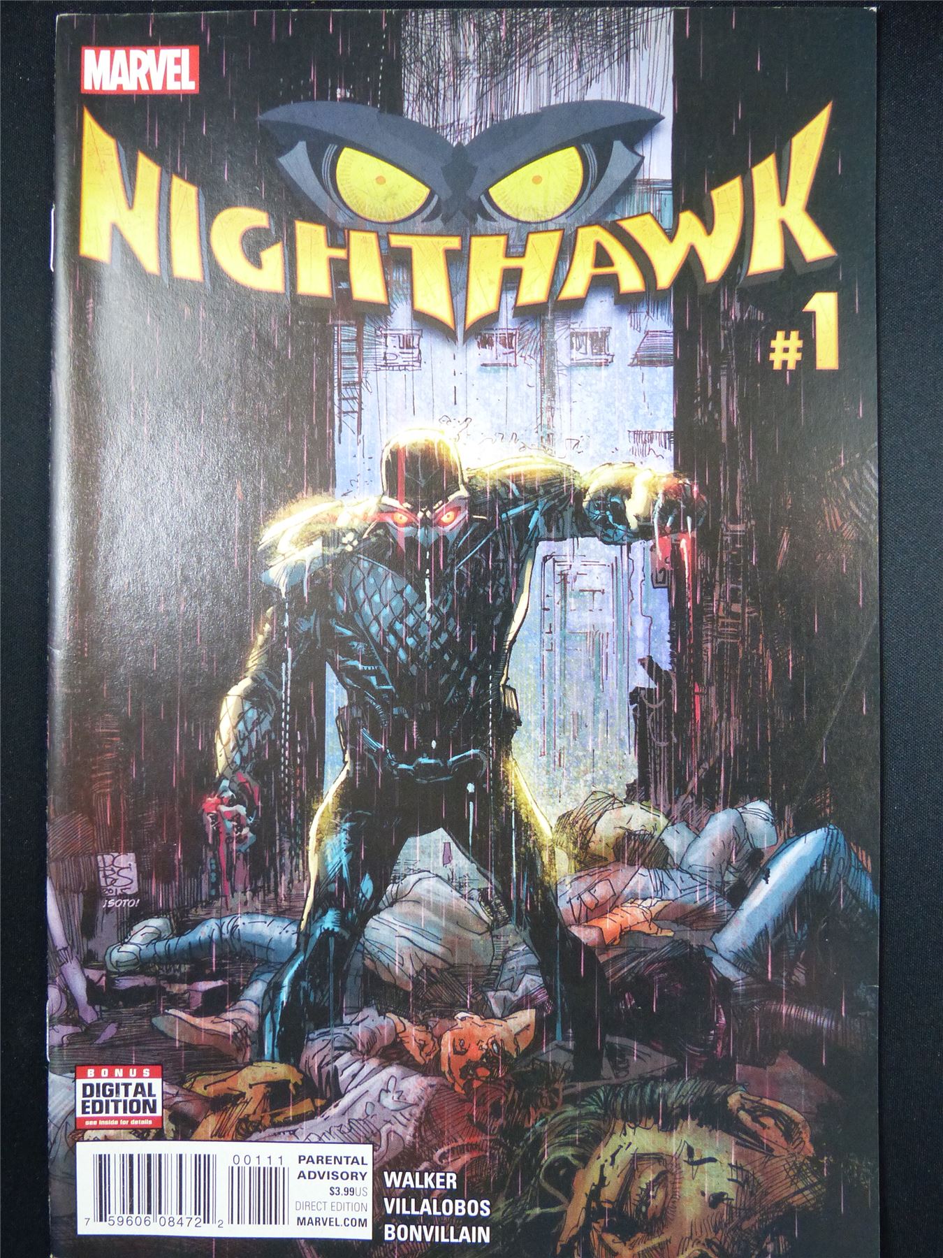 NIGHTHAWK #1 - Marvel Comic #4VV