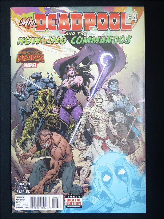 Mrs DEADPOOL and the Howlind Commandos #4 - Marvel Comic #1S1