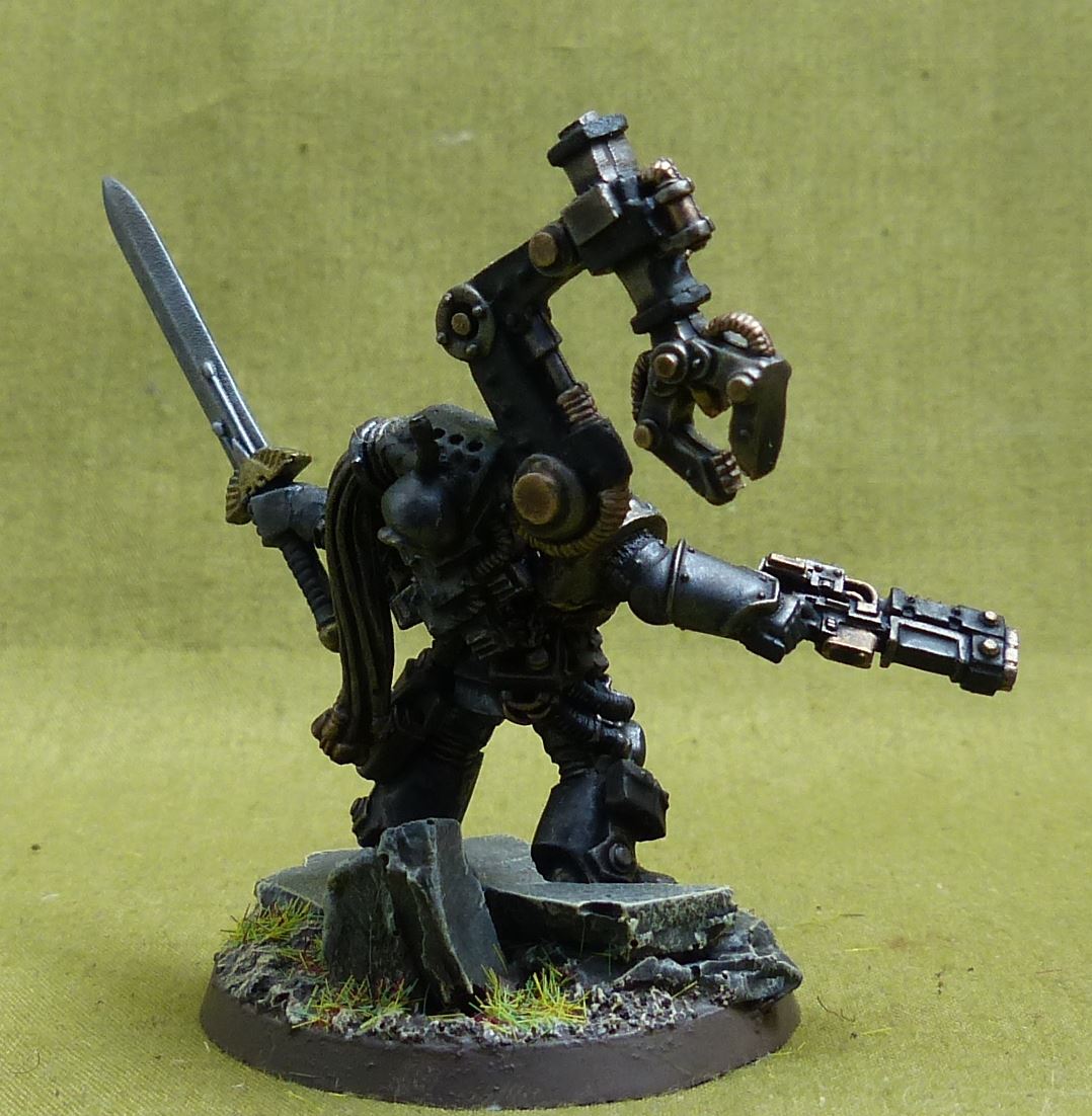 Classic Metal Techmarine OOP painted - Iron Hands - Warhammer Horus Heresy #2QF