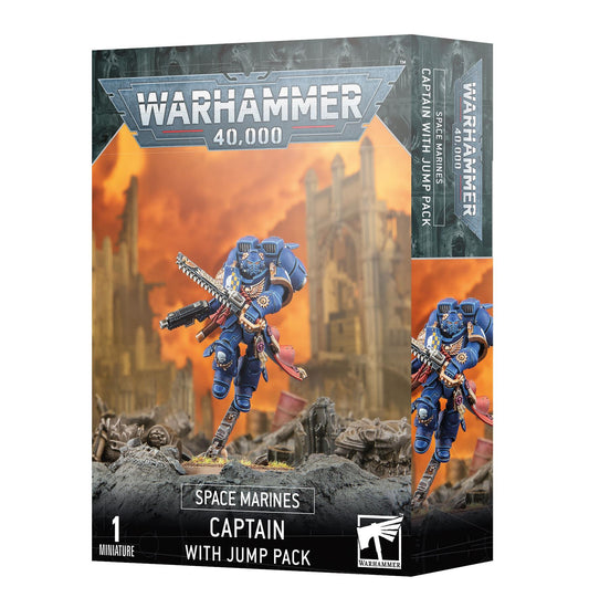 Captain with Jump Pack - Space Marines - Warhammer 40k - available from 14/10/23