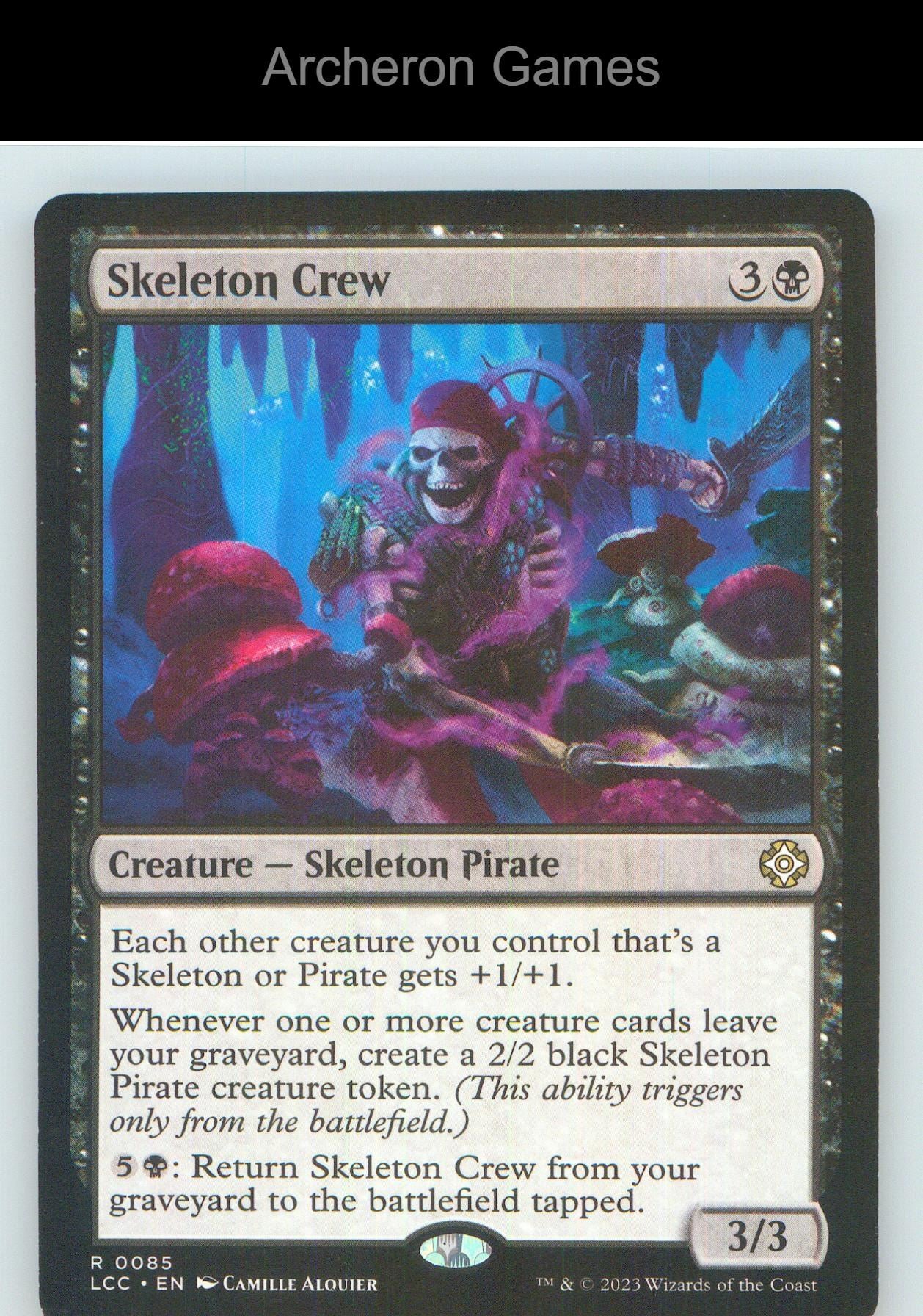 Skeleton Crew LCC 85 R MTG Card NM/EX+