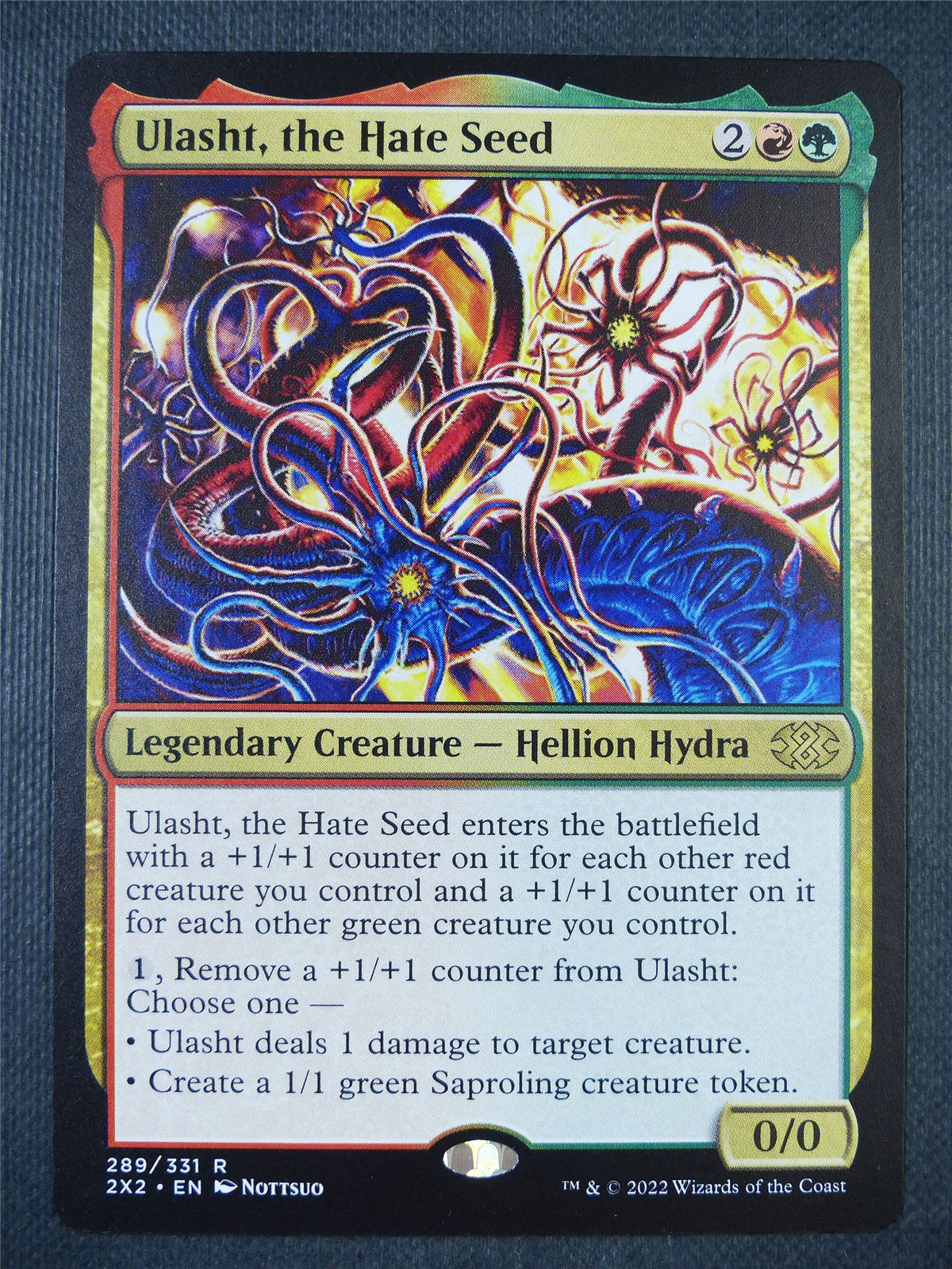 Ulasht the Hate Seed - Mtg Card #8A1
