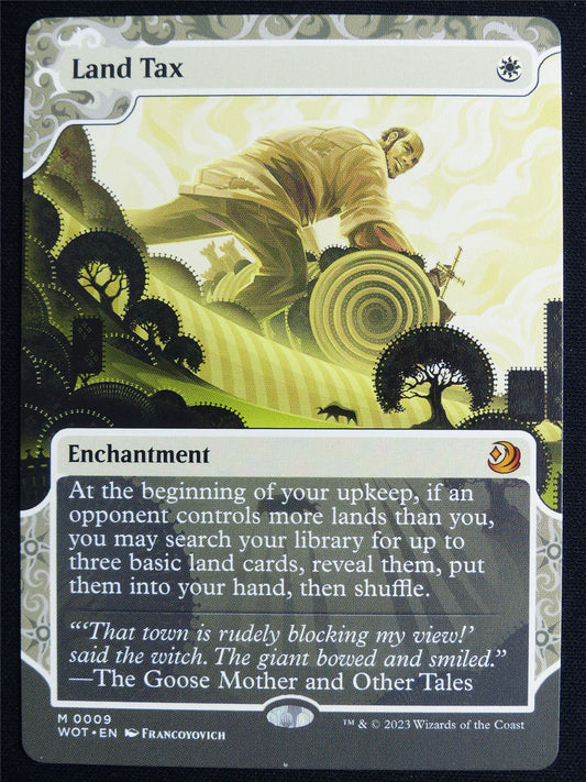 Land Tax Showcase - WOT - Mtg Card #4J2