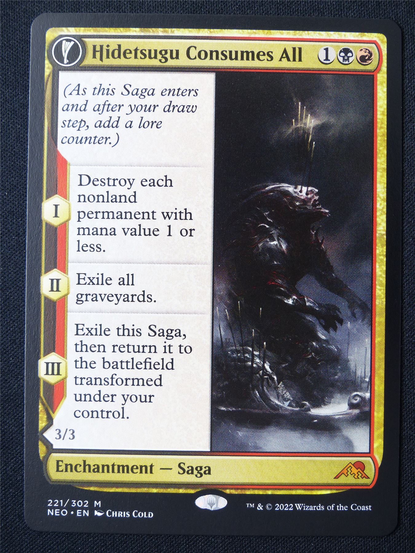 Hidetsugu Consumes All - NEO - Mtg Card #1Q7