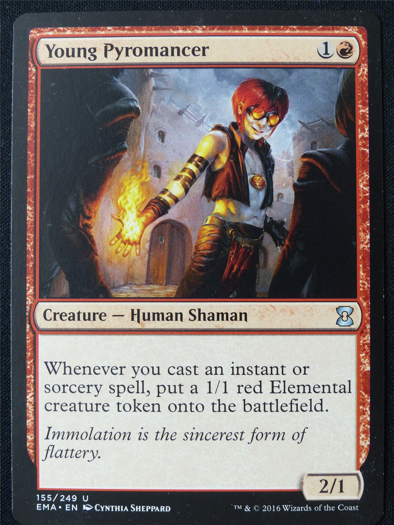 Young Pyromancer - EMA - Mtg Card #LT