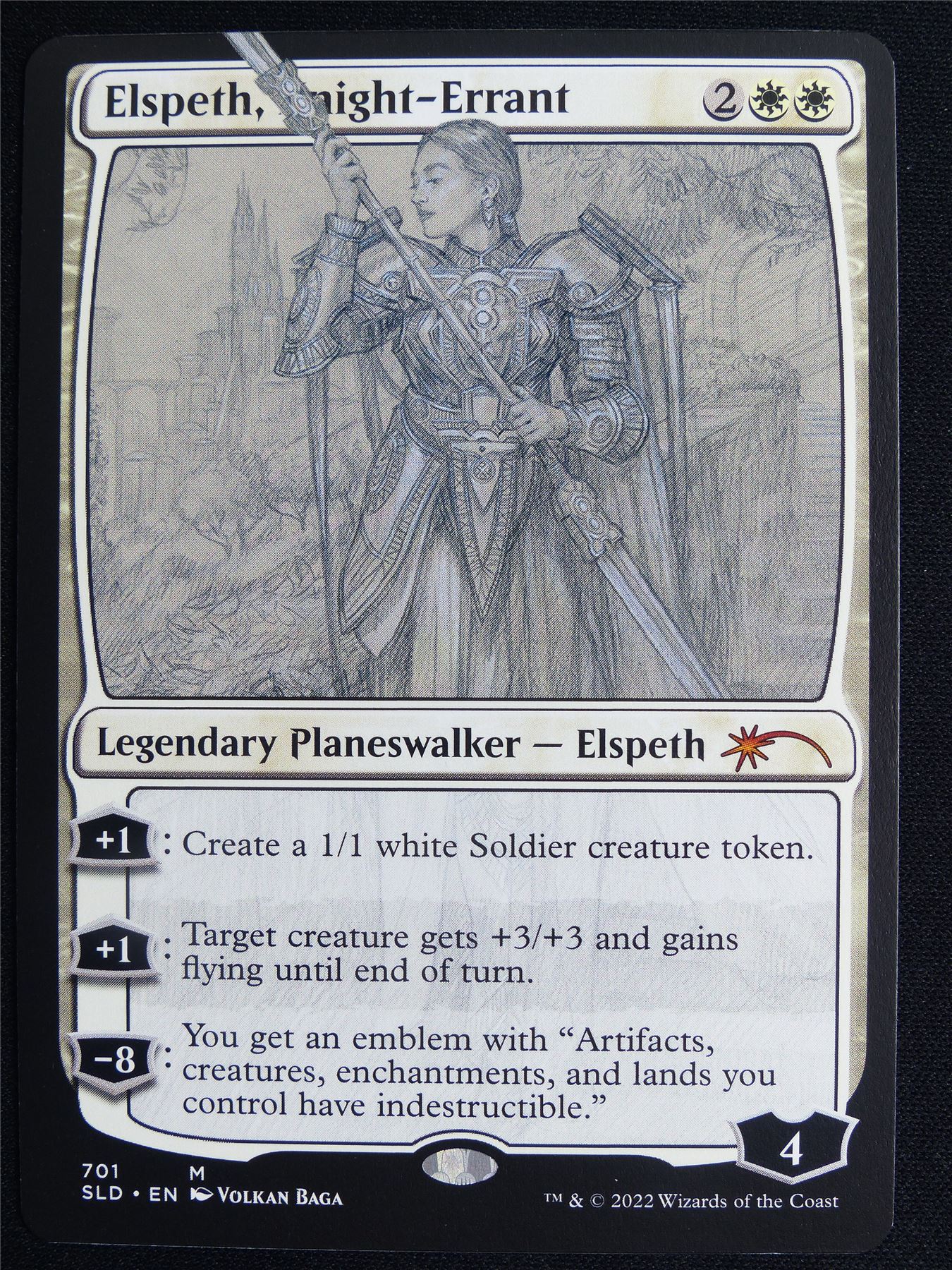 Elspeth Knight-Errant - SLD - Mtg Card #4K3