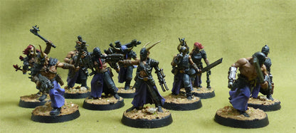 Chaos Cultists painted - Chaos Space Marines - Warhammer 40K #17J