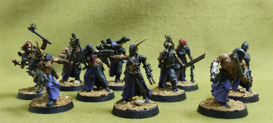 Chaos Cultists painted - Chaos Space Marines - Warhammer 40K #17J