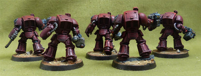 Terminator Squad painted - Blood Angels - Warhammer 40K #5C6