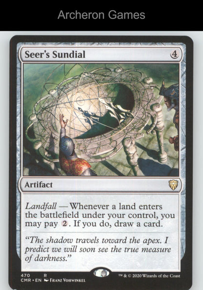 Seer's Sundial 470 R MTG Card Commander Legends