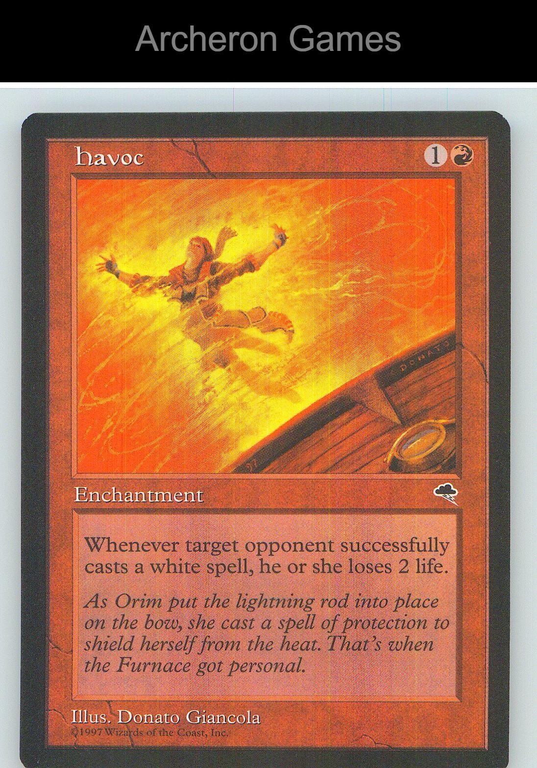 Havoc TMP 181 UC MTG Card NM/EX+