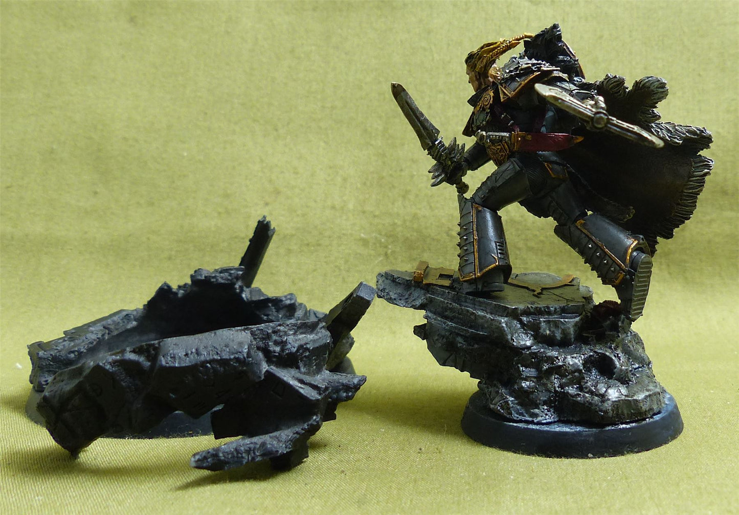 Leman Russ Primarch of the Space Wolves painted -  Warhammer Horus Heresy #4X8