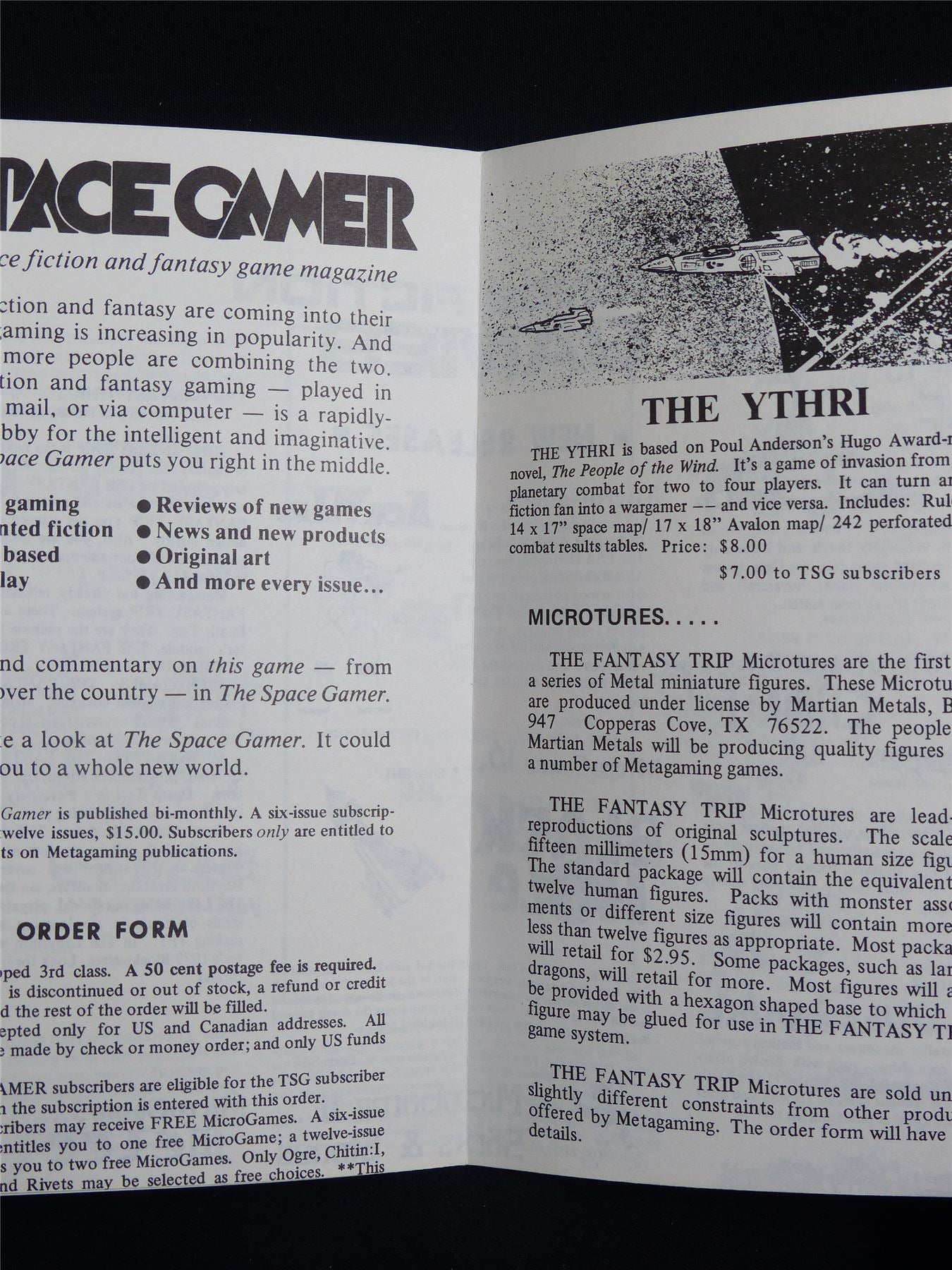 Olympica Microgame 7 Booklet - Metagaming Rulebook Booklet #2VS