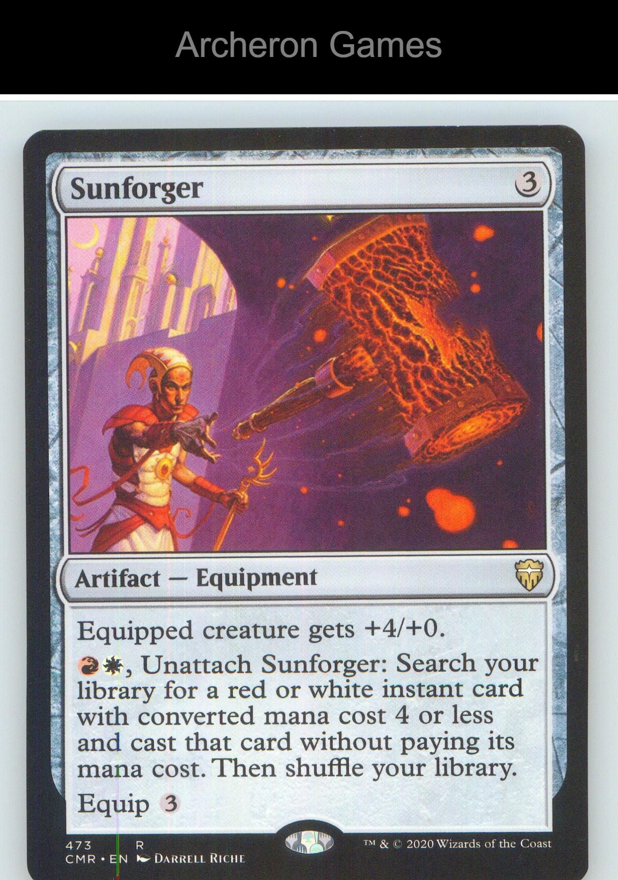 Sunforger CMR 473 R MTG Card NM/EX+