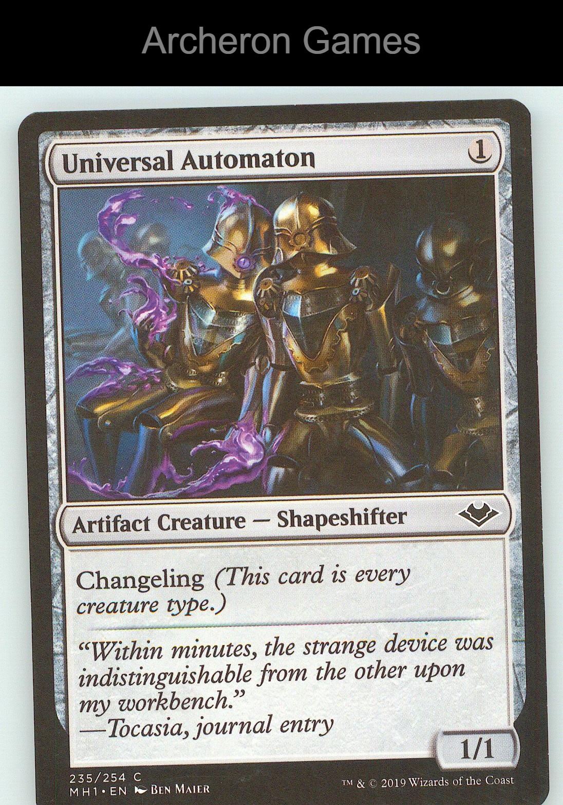 Universal Automaton MH1 235 C MTG Card NM/EX+