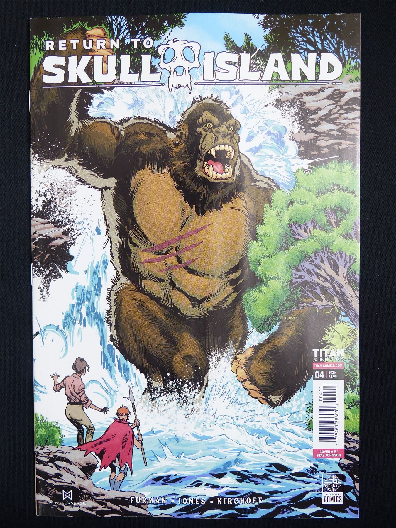 RETURN to Skull Island #4 - Oct 2025 Titan Comic #5RZ