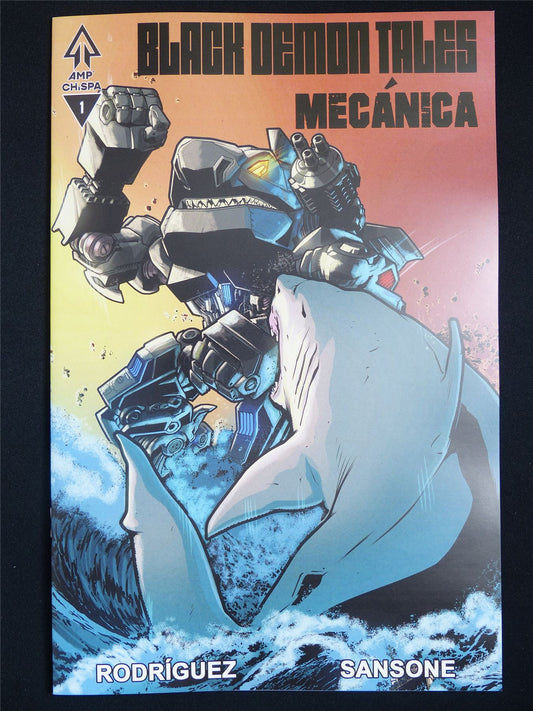 BLACK Demon Tales: Mecanica #1 - Sep 2025 AMP Comic #43C