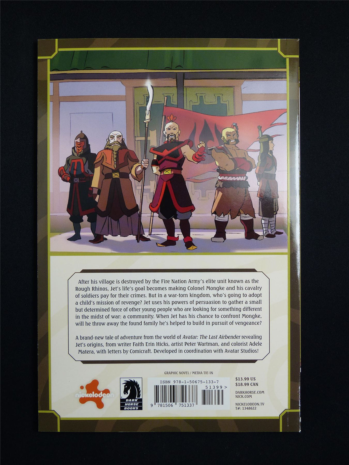 Avatar The Last Airbender: Jet Rebels and Rhinos - Dark Horse Graphic Softback #47D