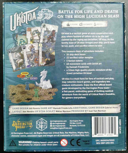 Ukotoa by Darrington Press - Board Game #6WS