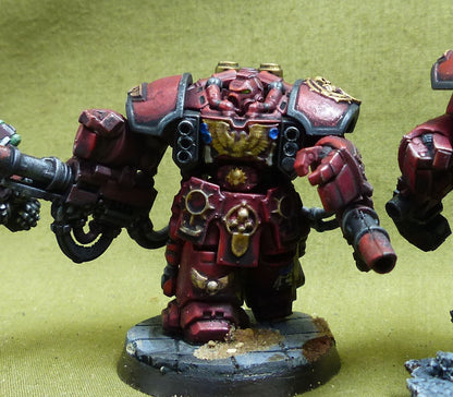 Centurion Devastator Squad painted - Blood Angels - Warhammer 40K #5C0