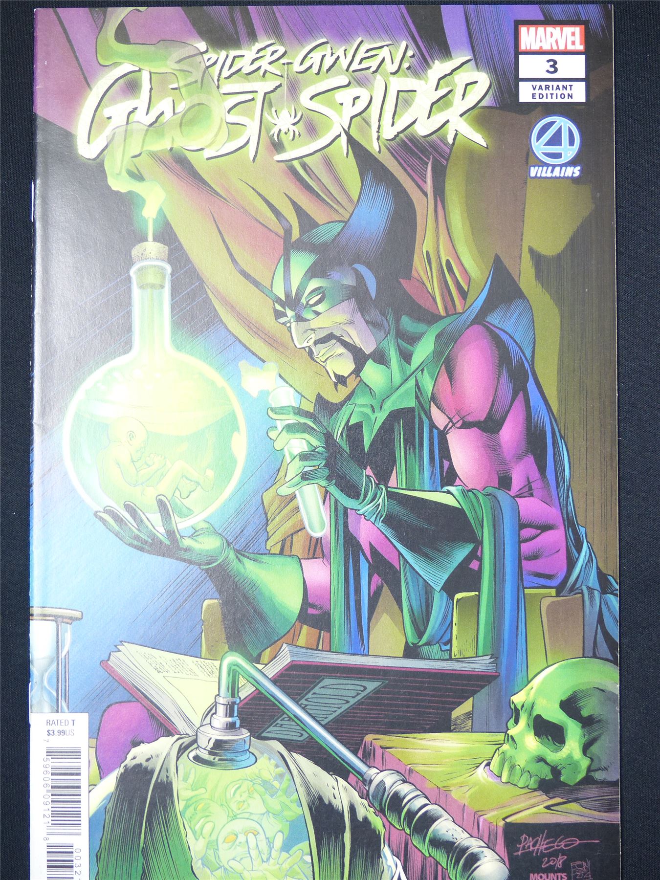 SPIDER-GWEN: Ghost-Spider #3 Variant - Marvel Comic #JS