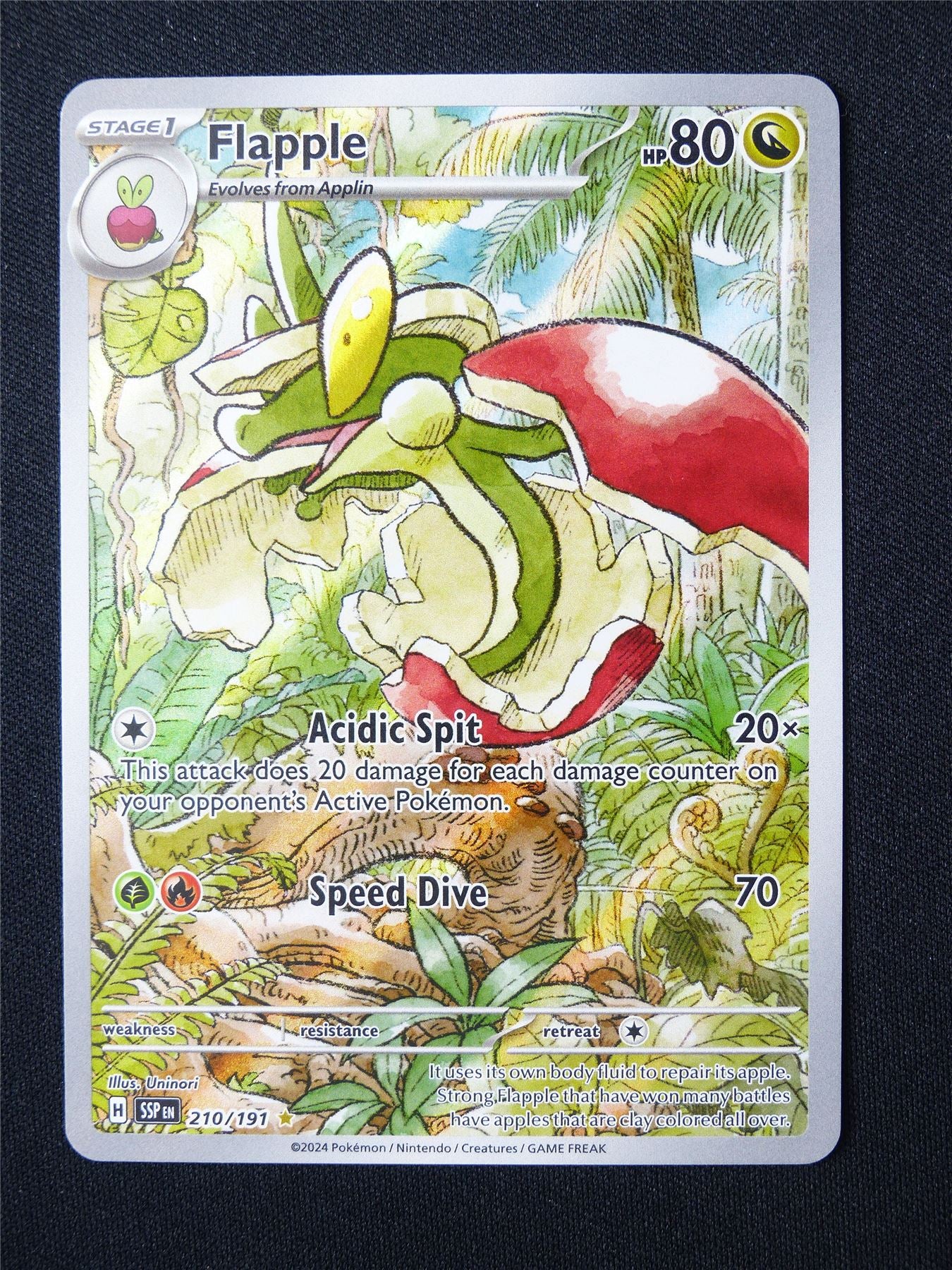 Flapple 210/191 Holo - Pokemon Card #5TN