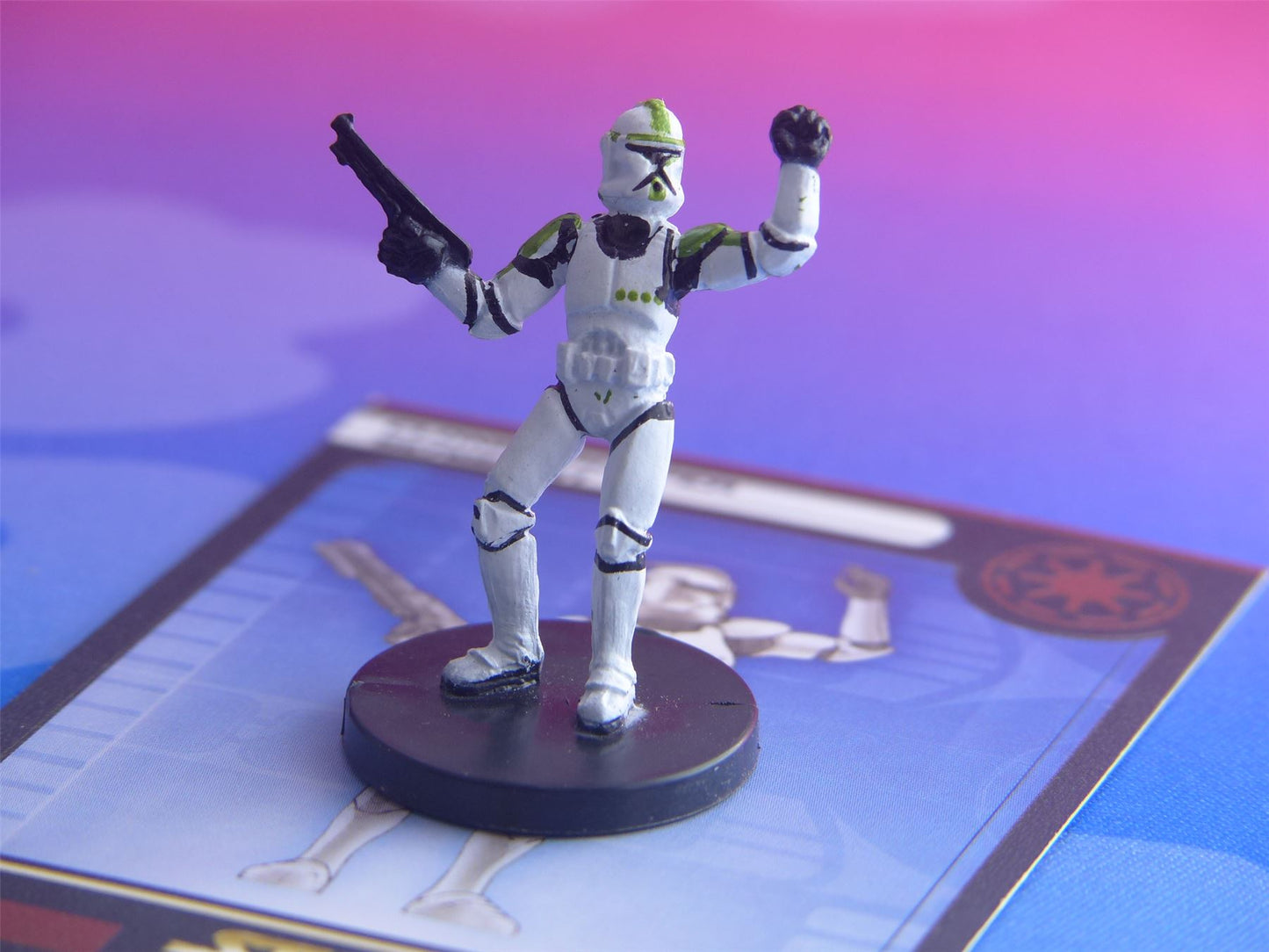 Clone Trooper Sergeant 10/60 - Star Wars Miniatures Game #57D