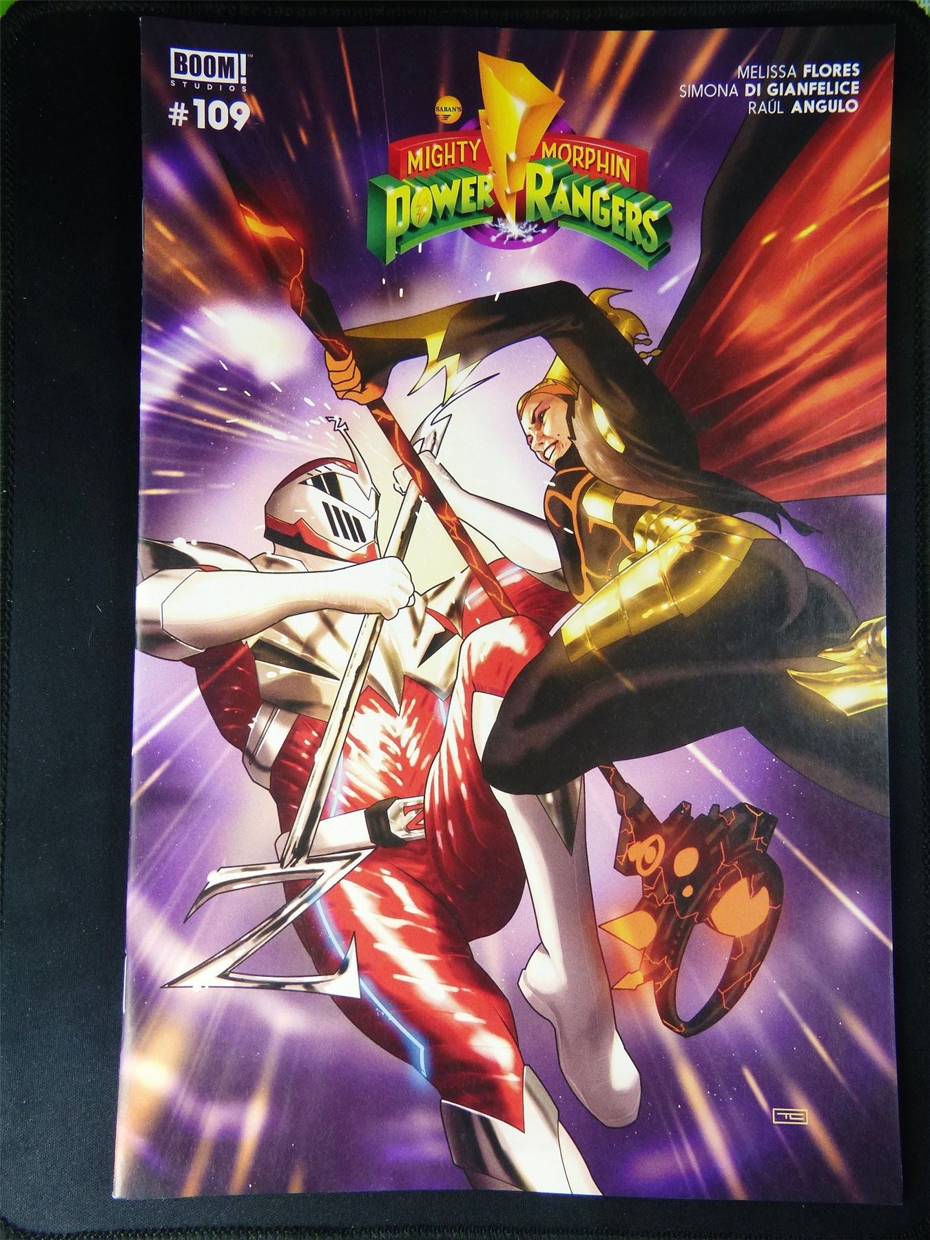 Mighty Morphin POWER rangers #109 - Boom! Comic #1IF