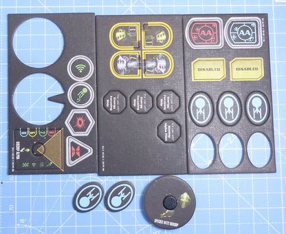 Bioship Alpha Ship Species 8472 - Star Trek: Attack Wing #V4