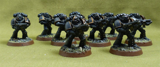 Primaris Intercessors set of 9 painted - Space Marines - Warhammer 40K #5A4