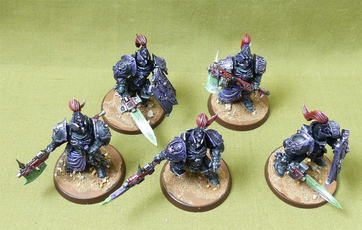 Custodian Guard Squad painted - Adeptus Custodes - Warhammer 40K #3QG