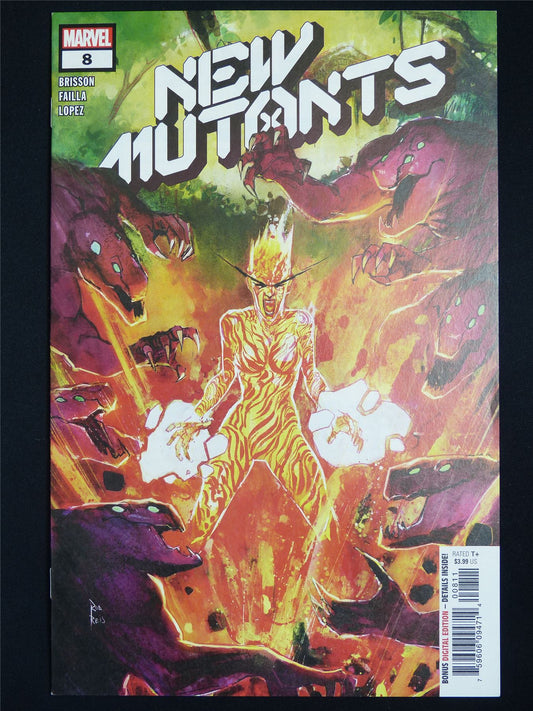 NEW Mutants #8 - Marvel Comic #2ET