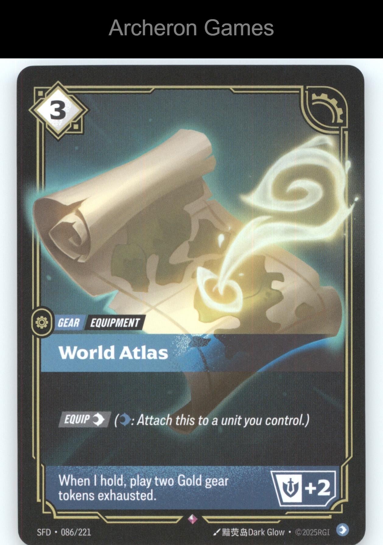 World Atlas SFD 086/221 R  Card Spiritforged