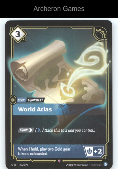 World Atlas SFD 086/221 R  Card Spiritforged