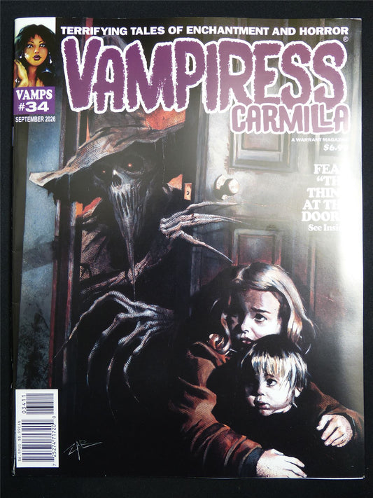 Vampiress Carmilla #34 Cvr A - Jul 2026 Warrant Comics Magazine #21Q