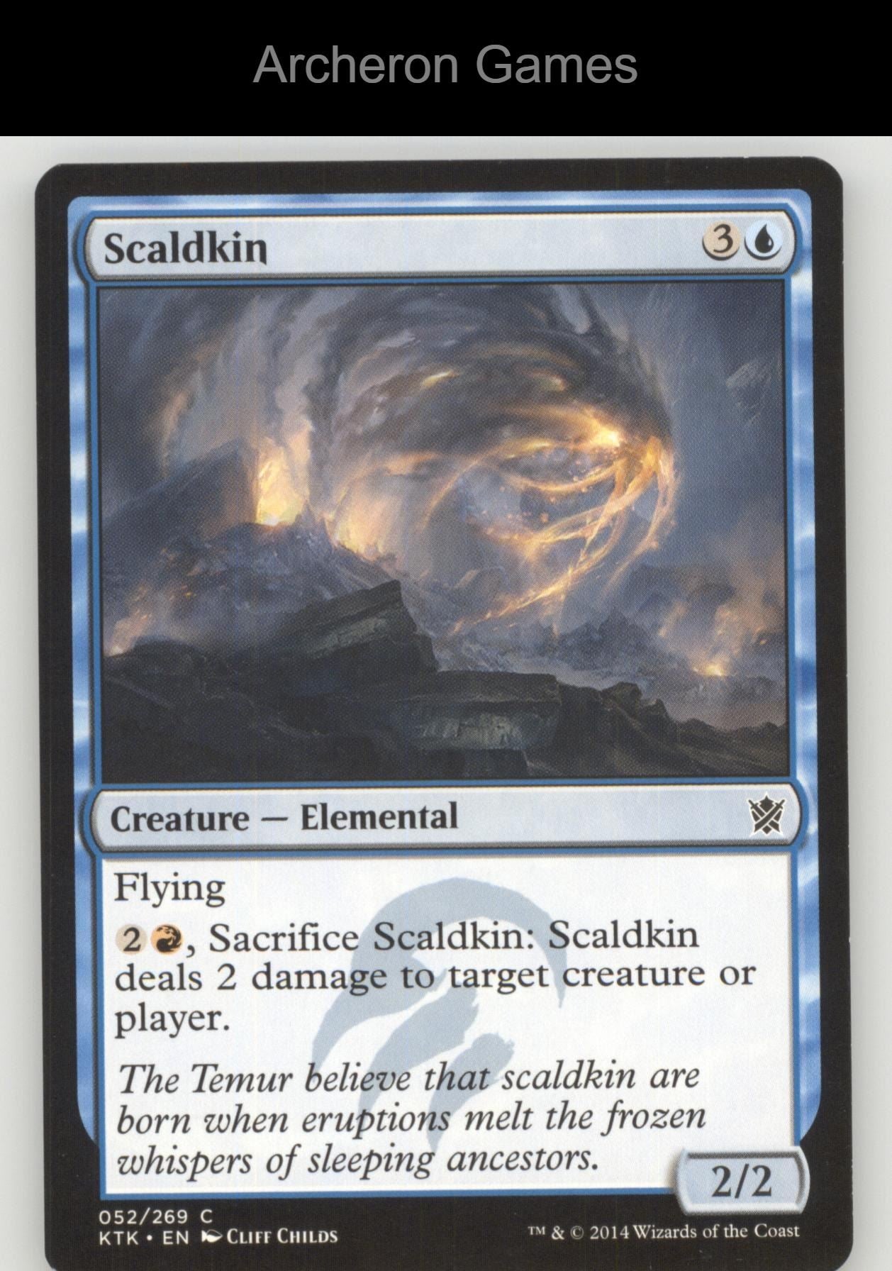 Scaldkin 52 C MTG Card Khans of Tarkir