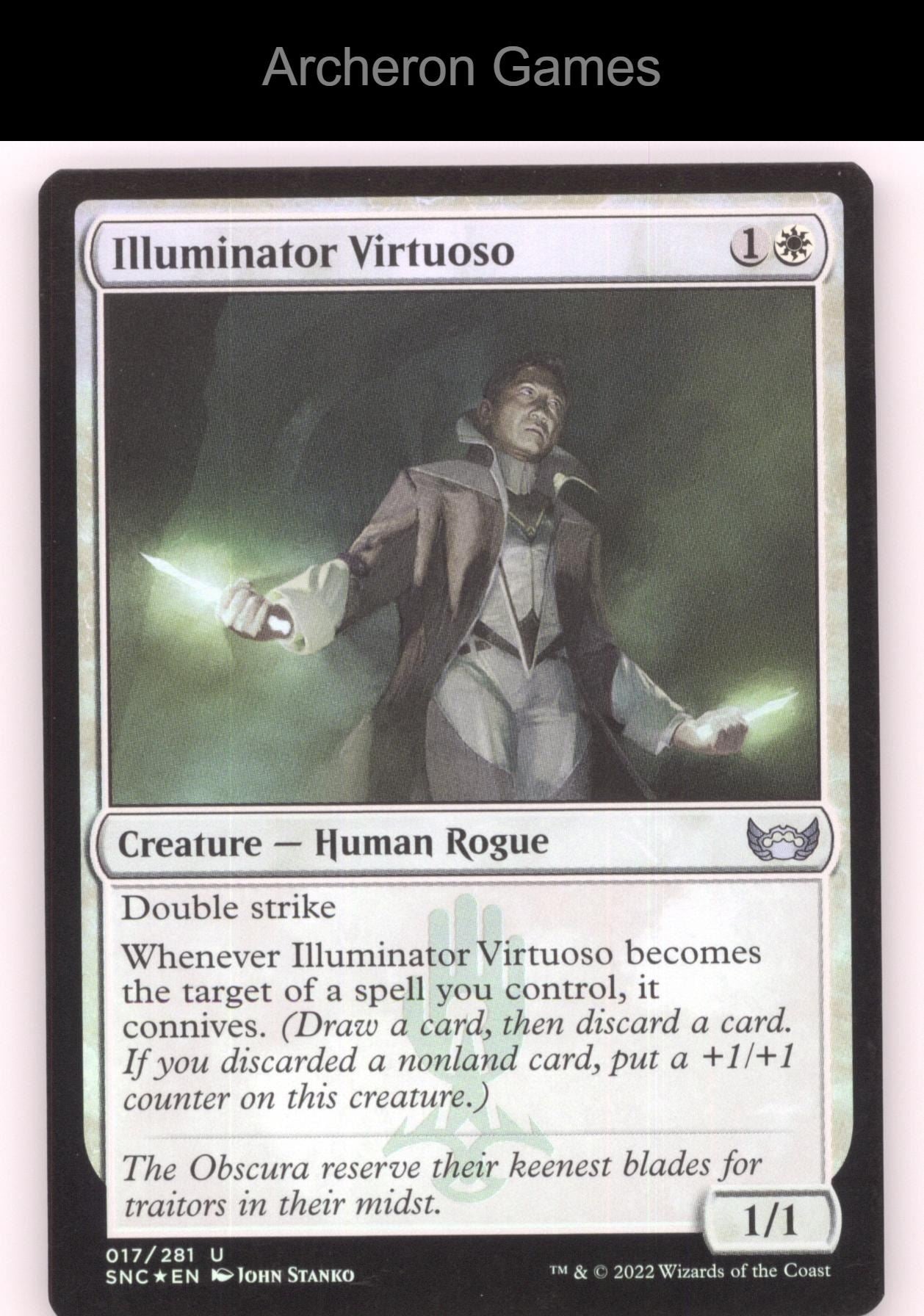 Illuminator Virtuoso 17 UC MTG Card Streets of New Capenna