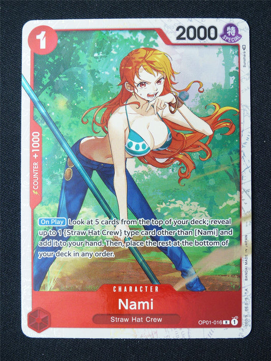 Nami OP01-016 R Foil - One Piece Card #91Z