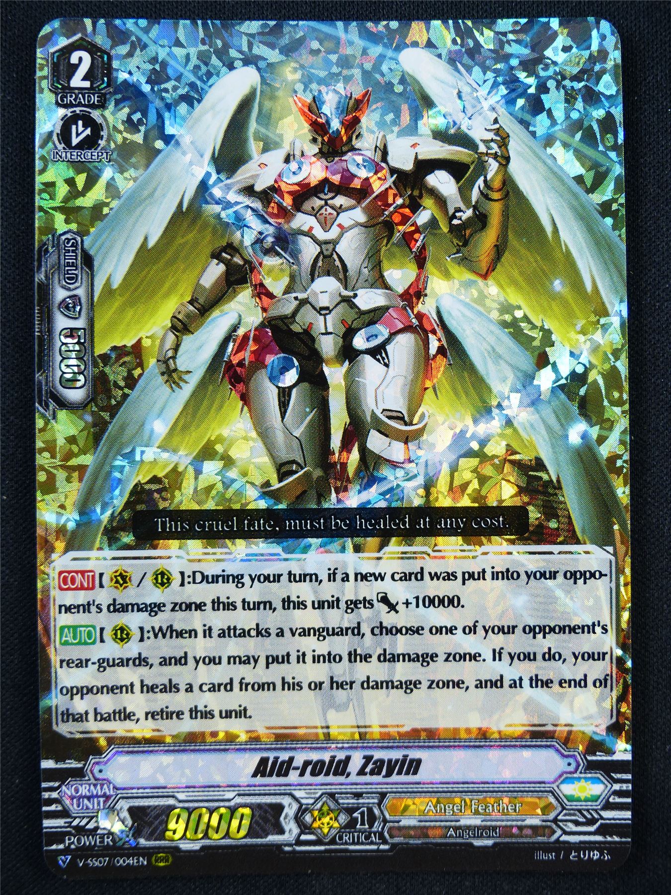 Aid-Roid Zayin V-SS07 RRR - Vanguard Card #2HC