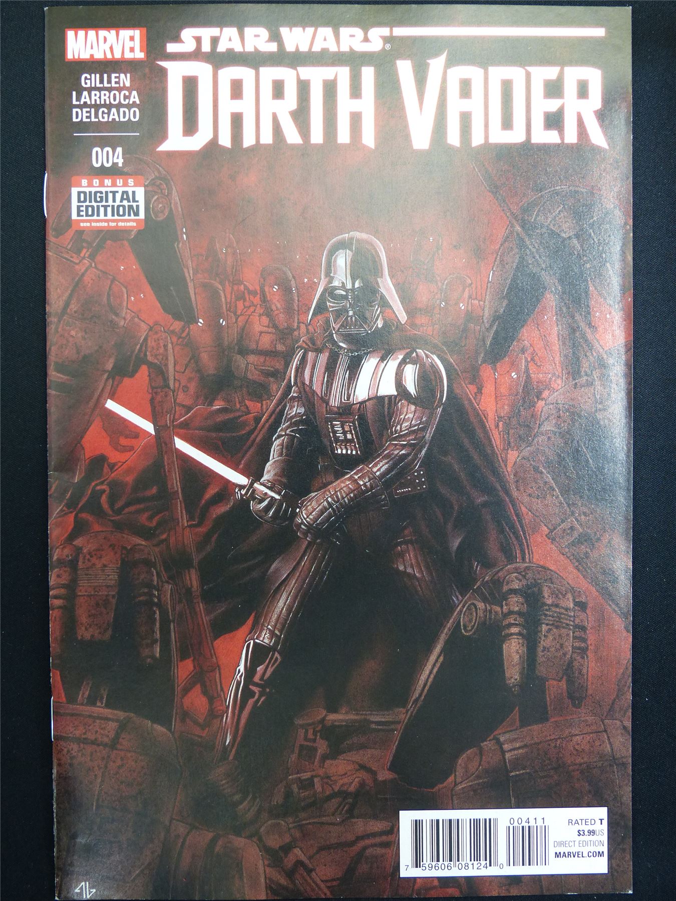 STAR Wars: Darth Vader #4 - Marvel Comic #3HQ